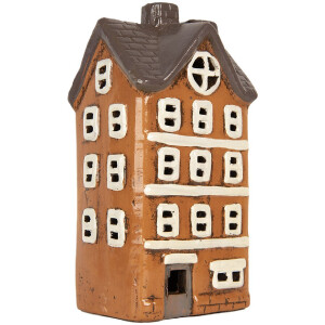 Clayre & Eef 6CE2202 Decoratie Huis 12x10x23 cm