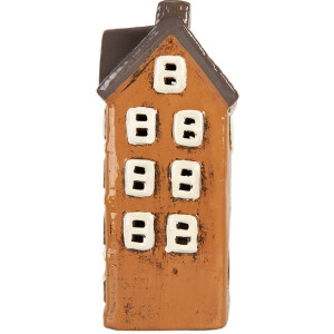 Clayre & Eef 6CE2202 Decoratie Huis 12x10x23 cm