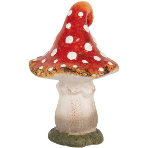 Clayre & Eef 6CE2205 Decoratie Paddenstoel 11x11x16...