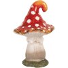 Clayre & Eef 6CE2205 Decoratie Paddenstoel 11x11x16 cm Rood-Wit