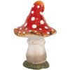 Clayre & Eef 6CE2205 Decoratie Paddenstoel 11x11x16 cm Rood-Wit