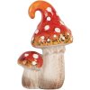 Clayre & Eef 6CE2206 Decoratie Paddestoelen 8x6x12 cm