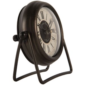 Clayre & Eef 6KL0835 Tafelklok 12x5x11 cm AA batterij