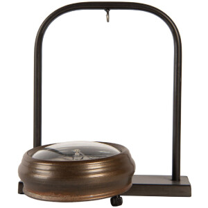 Clayre & Eef 6KL0836 Tafelklok 14x5x16 cm AA Batterij