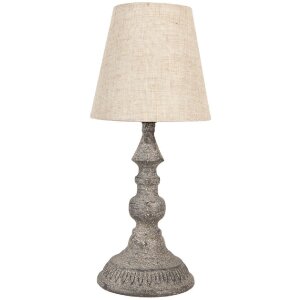 Clayre & Eef 6LMC0113 Tafellamp Ø 15x33 cm...
