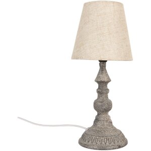 Clayre & Eef 6LMC0113 Tafellamp Ø 15x33 cm...