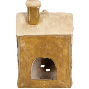 Clayre & Eef 6MG0123 Decoratiehuis 23x15x33 cm Bruin-Beige