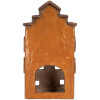 Clayre & Eef 6MG0124 Decoratie Huis 20x15x34 cm Oranje Grijs