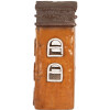 Clayre & Eef 6MG0124 Decoratie Huis 20x15x34 cm Oranje Grijs