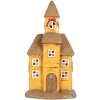 Clayre & Eef 6MG0127 Decoratiehuis 23x17x43 cm gelb-bruin