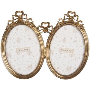 Clayre & Eef 2F1290 Fotolijst 21x2x16 cm / 9x13 cm...