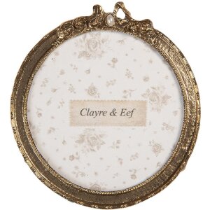Clayre & Eef 2F1292 Fotolijst 10x1x11 cm / Ø 9...