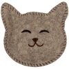 Clayre & Eef 66301 Vilt Schaal Hond 15x16x4 cm