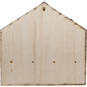 Clayre & Eef 66307 Garderobe met vilthuisjes 40x13x40 cm