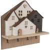 Clayre & Eef 66307 Garderobe met vilthuisjes 40x13x40 cm