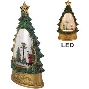 Clayre & Eef 66407 Decoratie Kerstboom Kerstman...