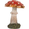 Clayre & Eef 6PR5746 Decoratie Paddenstoel Ø 6x8 cm Rood & Wit