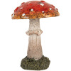 Clayre & Eef 6PR5746 Decoratie Paddenstoel Ø 6x8 cm Rood & Wit