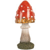 Clayre & Eef 6PR5747 Decoratie Paddenstoel Ø 5x12 cm Rood Wit