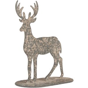 Clayre & Eef 6Y5817 Decoratie Rendier 17x8x18 cm