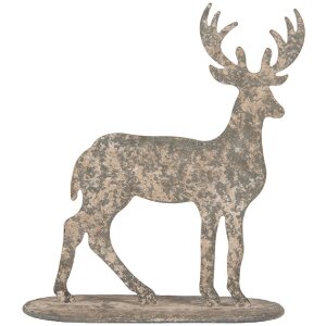 Clayre & Eef 6Y5817 Decoratie Rendier 17x8x18 cm