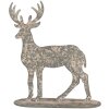 Clayre & Eef 6Y5817 Decoratie Rendier 17x8x18 cm