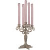 Clayre & Eef 6Y5818 Kandelaar 26x26x35 cm Grijs-Beige