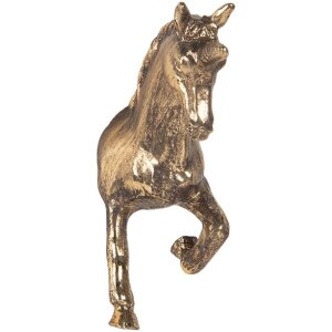Clayre & Eef 6Y5882 Deurklink Goudkleurig 3x9x8 cm