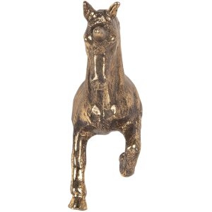 Clayre & Eef 6Y5882 Deurklink Goudkleurig 3x9x8 cm