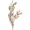 Clayre & Eef 5PL0200W Kunstmatige Bloem 10x8x104 cm Wit Bruin
