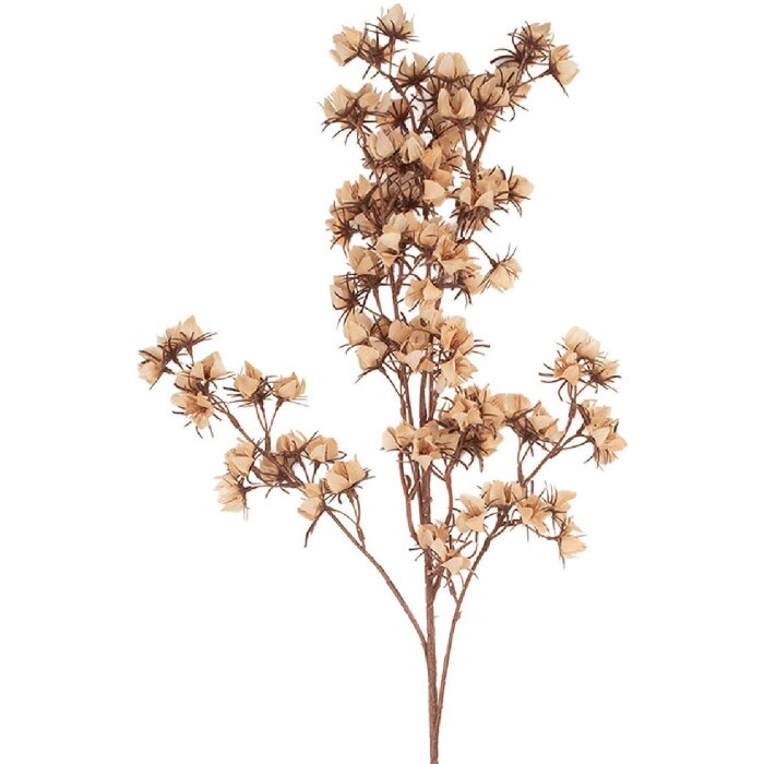 Clayre & Eef 5PL0201P Kunstmatige Bloem 10x10x86 cm Rosa Braun