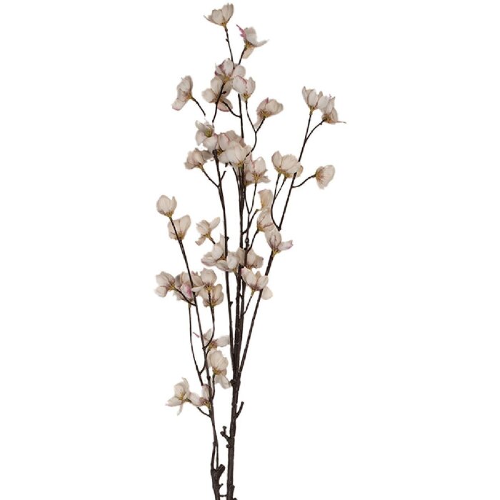 Clayre & Eef 5PL0202LP Kunstbloem Roze & Bruin 8x8x110 cm
