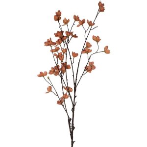 Clayre & Eef 5PL0202O Kunstbloem 8x8x110 cm Oranje-Bruin