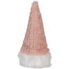 Clayre & Eef 66334 Decoratieve Kabouter met LED 10x10x25 cm Rosa
