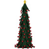 Clayre & Eef 66338 Decoratieve Kerstboom Ø 15x45 cm Groen en Rood