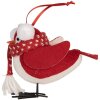 Clayre & Eef 66341 Decoratie Vogel 12x7x10 cm