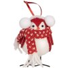 Clayre & Eef 66341 Decoratie Vogel 12x7x10 cm