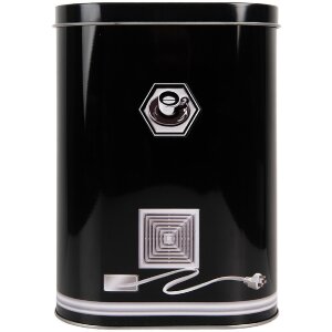 Clayre & Eef 6BL0189 Blik 14x8x19 cm Zwart