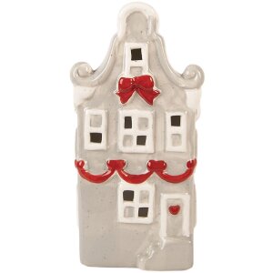 Clayre & Eef 6CE2219G Decoratief LED-huis 11x9x22 cm...