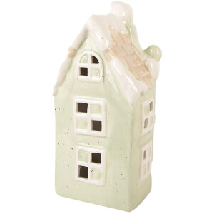 Clayre & Eef 6CE2219GR Decoratie Huis LED 11x9x22 cm Groen