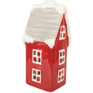 Clayre & Eef 6CE2220R LED Huis Decoratie 11x10x24 cm