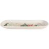 Clayre & Eef 6CE2223 Schaal 30x12x3 cm Wit-Groen