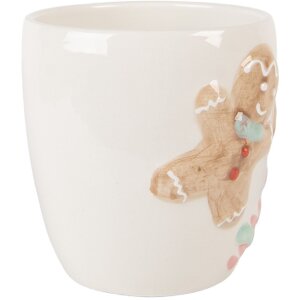 Clayre & Eef 6CEMU0198 Beker 14x9x10 cm 350ml Keramiek