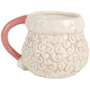 Clayre & Eef 6CEMU0201P Beker 550 ml 16x11x10 cm