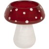 Clayre & Eef 6GL5198 Kandelaar Paddenstoel Ø 8x9 cm
