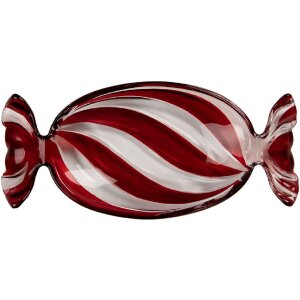 Clayre & Eef 6GL5200 Schaal 23x11x4 cm Rood