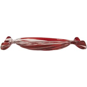 Clayre & Eef 6GL5200 Schaal 23x11x4 cm Rood