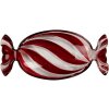 Clayre & Eef 6GL5200 Schaal 23x11x4 cm Rood