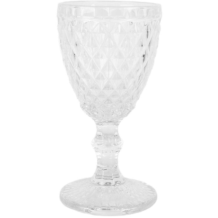 Clayre & Eef 6GL5204 Wijnglas Ø 8x16 cm / 200 ml