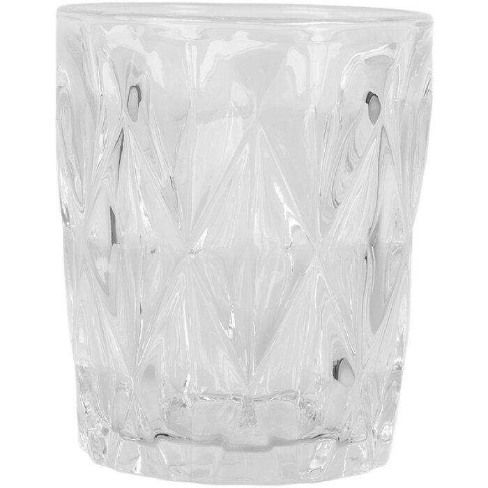 Clayre & Eef 6GL5205 Drinkglas Ø 8x10 cm 250 ml Transparant